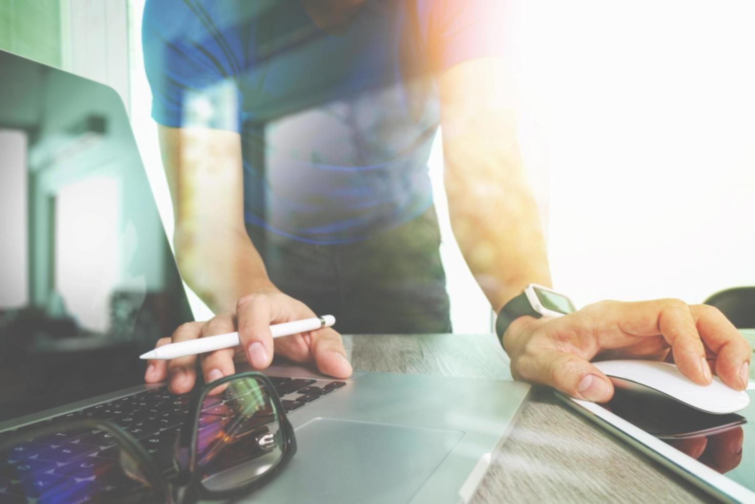 Students working on programming basics together